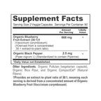 NusaPure Organic Blueberry Vegan - 180 Vegetarian Capsules - image 4
