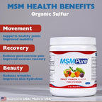 KALA HEALTH MSMPure MSM - Fine Powder Crystals