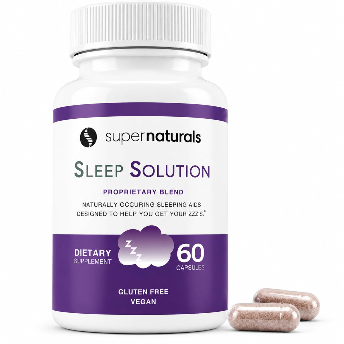JLM Nutritionals Sleep Supplement with Magnesium and Melatonin - 60 Capsules
