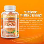 VitaSnacks Vitamin C Gummies with Zinc Echinacea - 70 Count - image 6