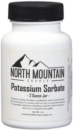 North Mountain Supply Potassium Sorbate Stabilizer - 2oz Jar