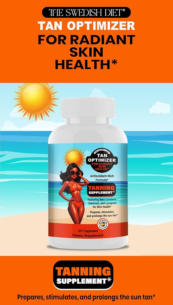 The Swedish Diet Tan Optimizer Tanning Supplement - 30 Capsules - image 3