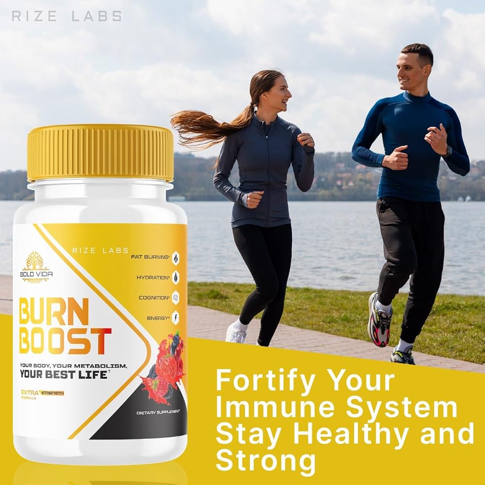 rize labs Gold Vida Burn Boost Weight Loss Supplement - 60 Capsules - image 2
