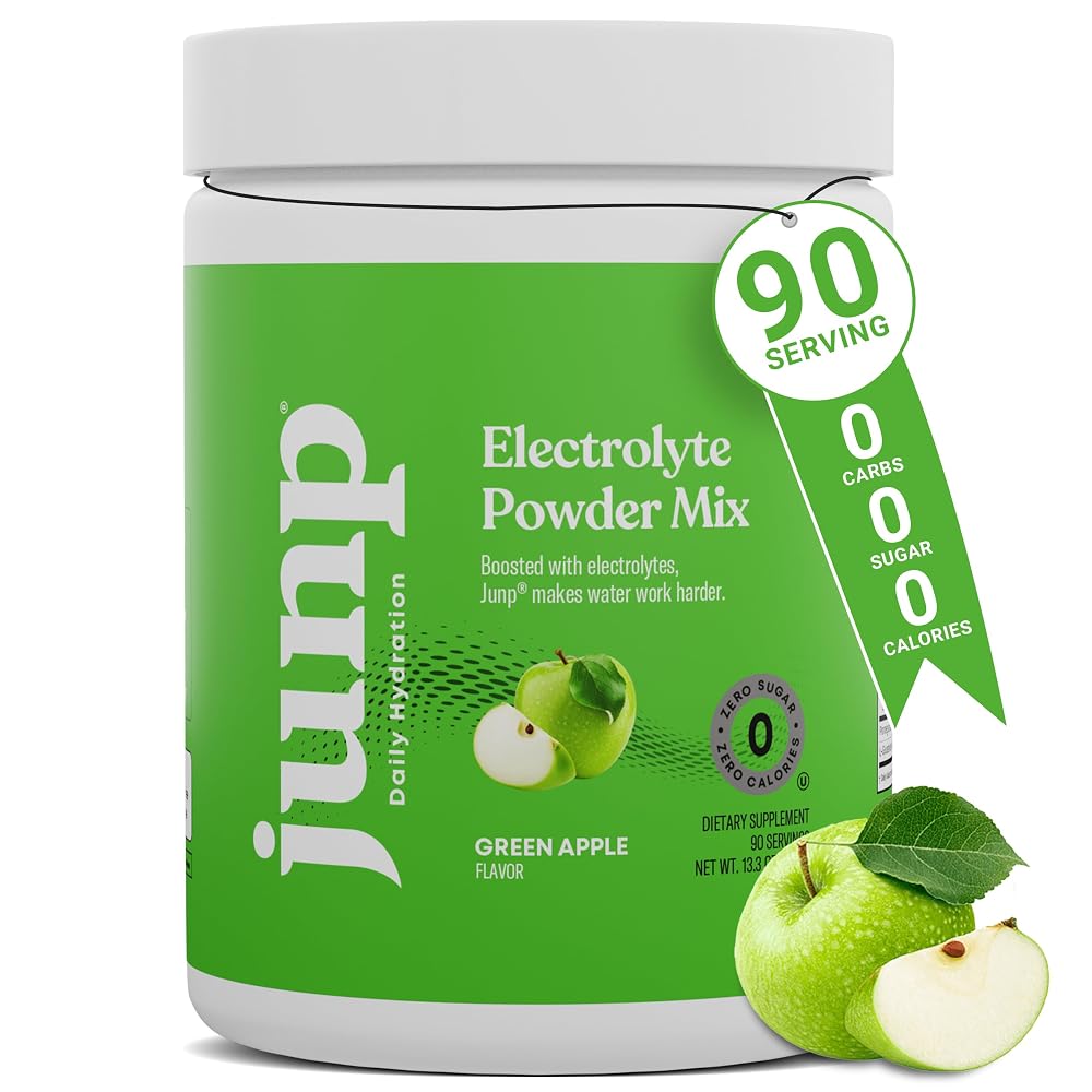 JUNP Electrolytes Powder No Sugar No Carbs Drink Mix - Potassium