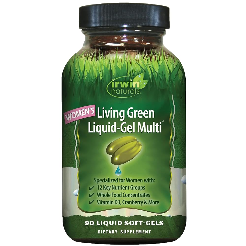 Irwin Naturals Women's Living Green Liquid-Gel Multivitamin - 90 Softgels