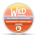 Wild Pouches Caffeine Energy Pouches Raspberry Lemon 120mg - 20 Count