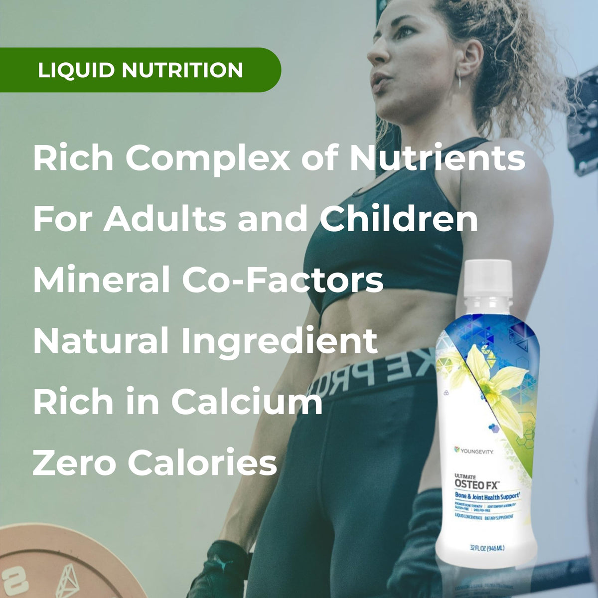 Youngevity Ultimate Osteo-FX Liquid Calcium Bone Support - 32 fl oz - image 4