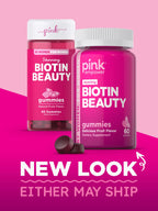 PINK Biotin Gummies for Women 2,500 mcg - 60 Count - image 7
