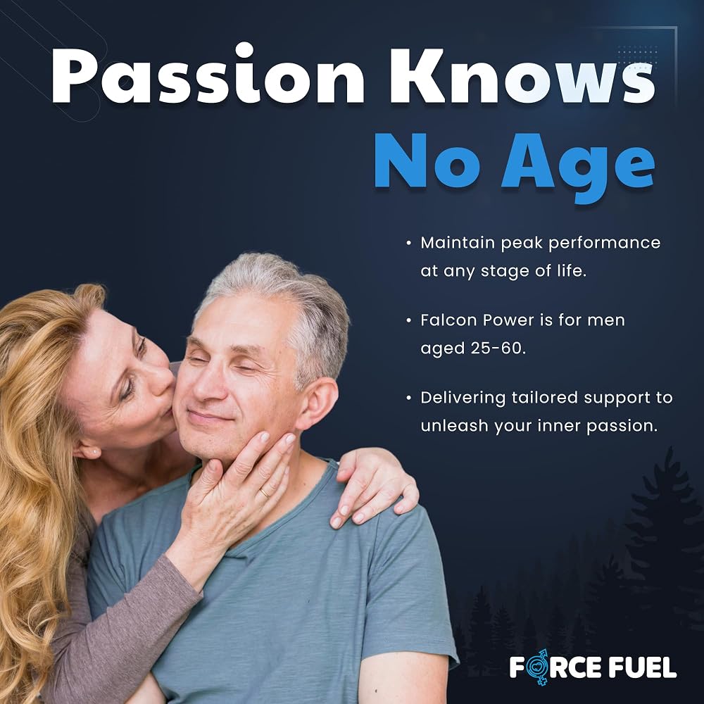 Force Fuel Falcon Power Herbal Supplement for Men - 90 Capsules - image 3