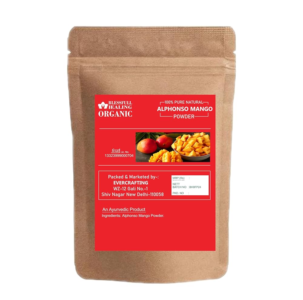 Blessfull Healing Organic Alphonso Mango Powder 100% Pure Natural 200