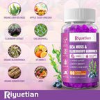 Riyuetian Sea Moss Gummies & Elderberry
