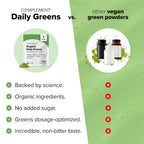Complement Organic Daily Greens Powder Superfood - 1 Serving - image 6