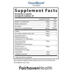 Fairhaven Health FertilAid Multivitamin & CountBoost - 90 & 60 Capsules - image 3