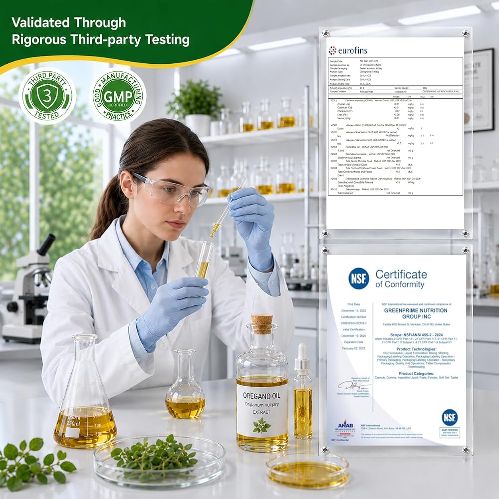 Obill NuTrance Oil of Oregano Capsules