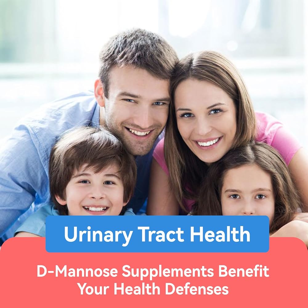 EAZGOO D-Mannose Capsules 5-in-1 Formula - D Mannose D 750 mg wiht