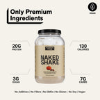 Naked Shake - Protein Powder - Plant Based Protein Shake - 30 Servings