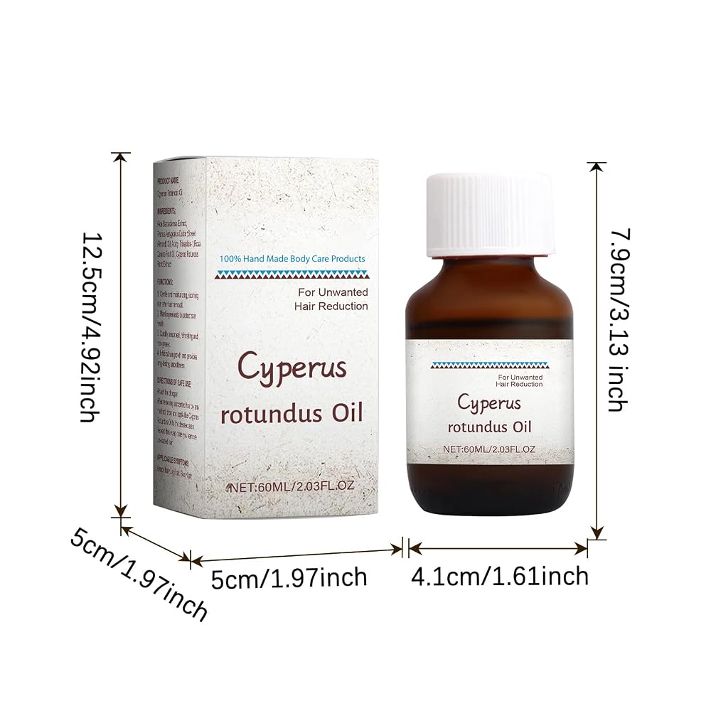 HXCBEC Cyperus Rotundus Oil Hair Removal - 60 mL - image 5