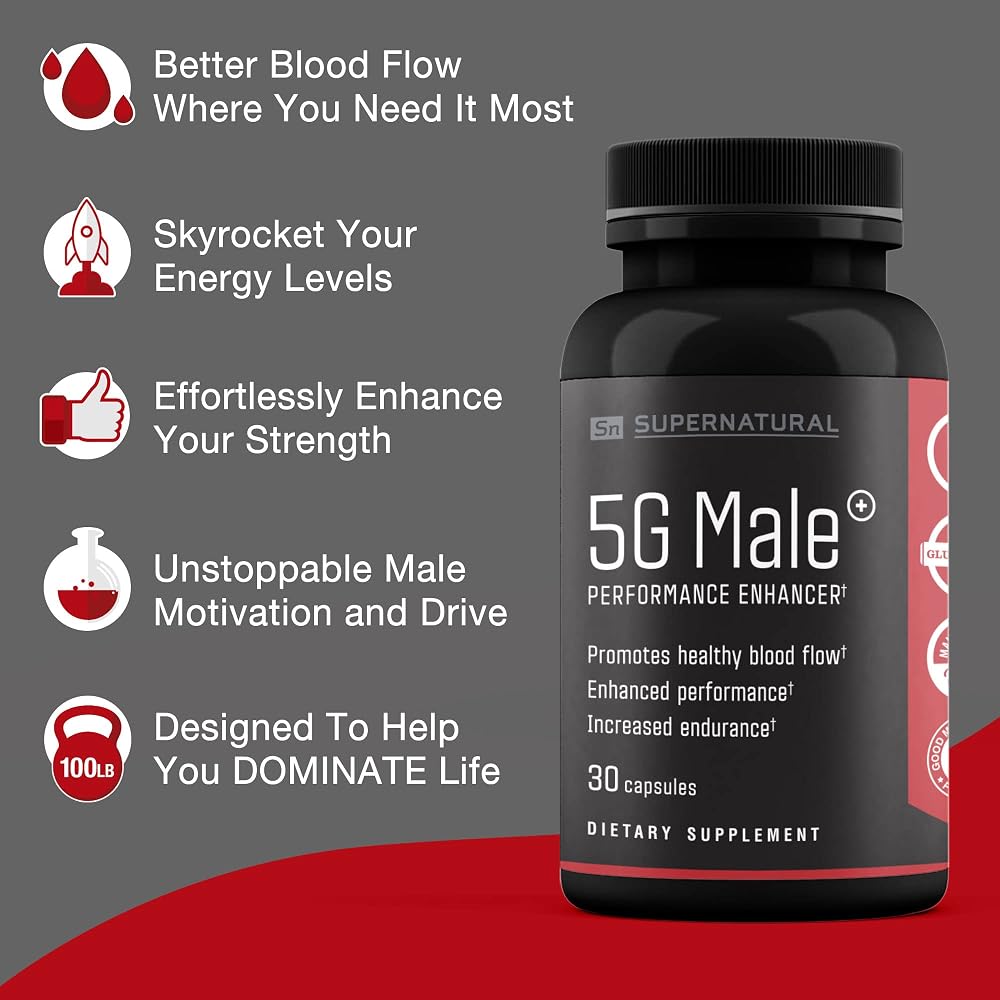 Supernatural 5G Male - Male Supplement for Blood Flow - image 6