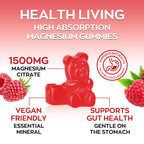 Yidout High Absorption Magnesium Gummies - 60 Count - image 3