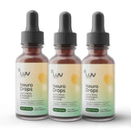 LUV health Neuro Drops Nerve & Joint Support - 3-Pack
