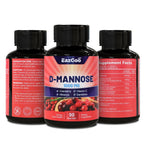 EAZGOO D-Mannose Capsules 5-in-1 Formula - D Mannose D 750 mg wiht