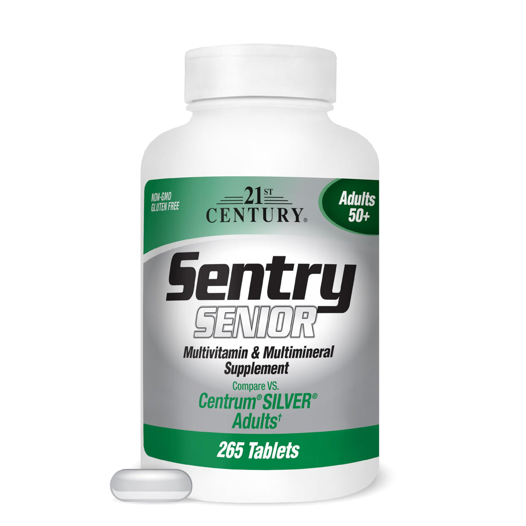 21st Century Sentry Senior Multivitamin Adults 50+ - 265 Tablets