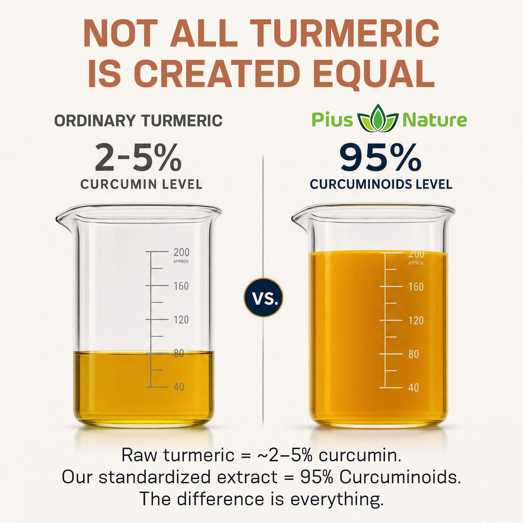 PIUS NATURE Turmeric Ginger Apple Cider Vinegar - 120 Capsules - image 6