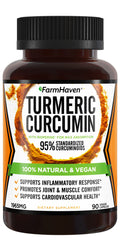FarmHaven Turmeric Curcumin with BioPerine 1965mg - 90 Capsules