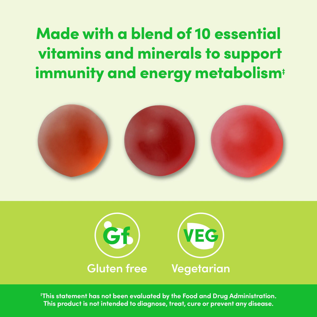 Amazon Elements Men's Organic Multivitamin - 90 Gummies - image 3