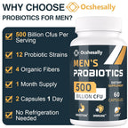 Ocshesally Probiotics for Men
