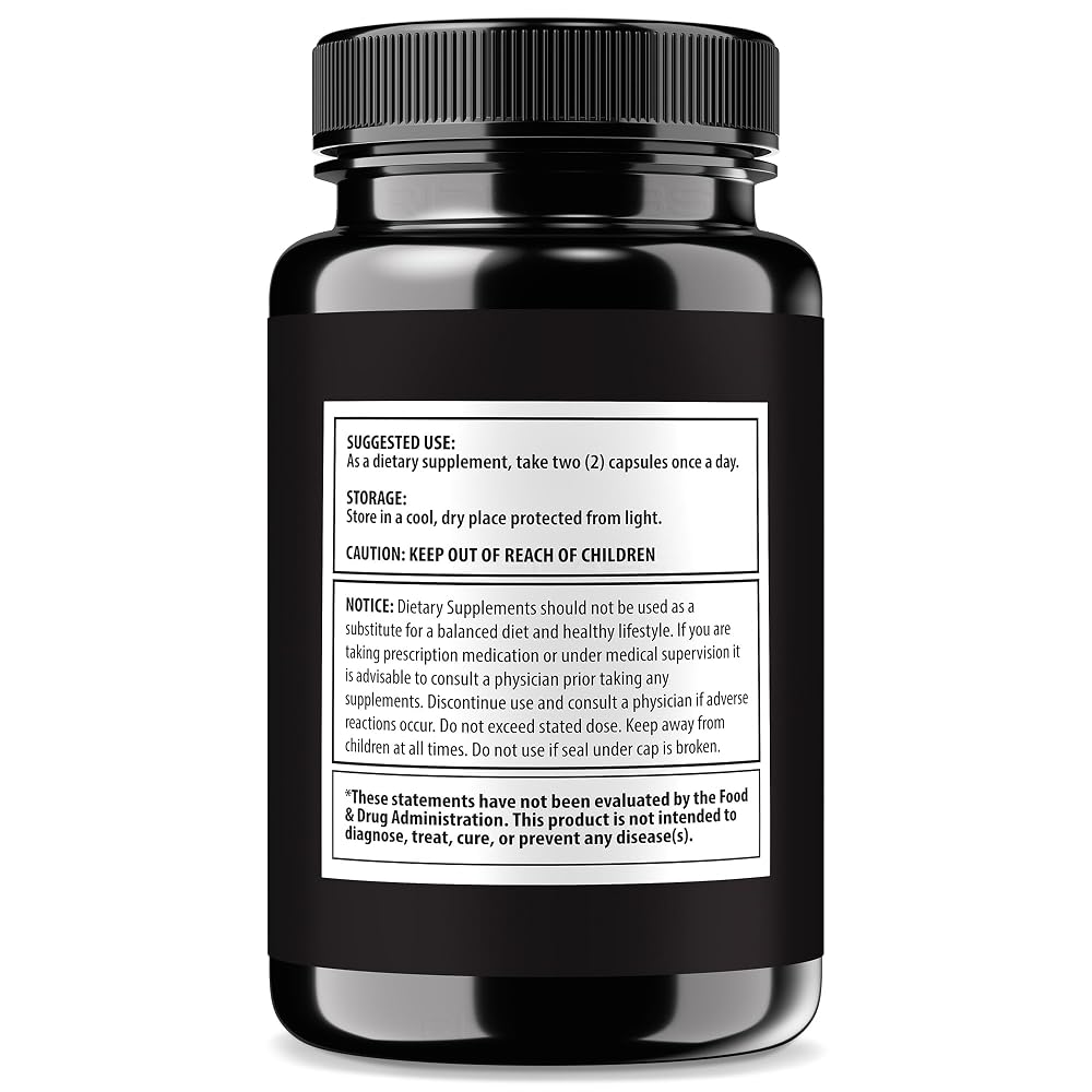 rize labs Savannah Black Surge Pills for Men - 120 Capsules - image 2