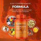 Mt. Angel Vitamins Zinc Quercetin with Bromelain - 120 Capsules - image 8