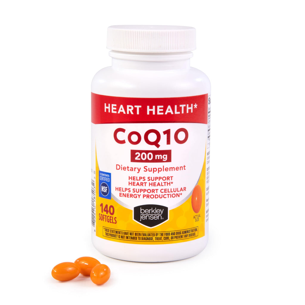Berkley Jensen CoQ10 200 mg Softgels for Heart Health - 140 Count - image 2