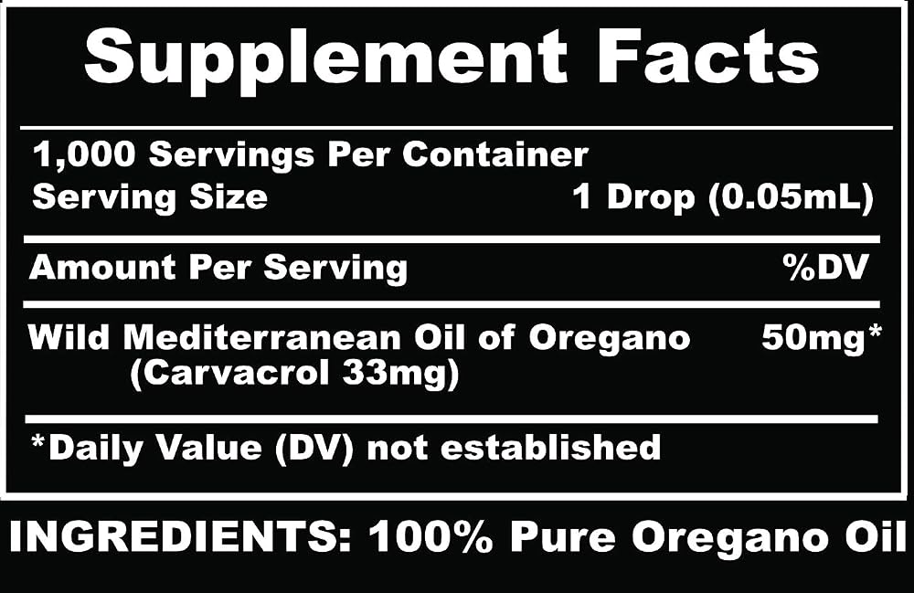 SUPERIOR FULVIC HUMIC Concentrated X935 Oregano Oil Drops - 50mL - image 3