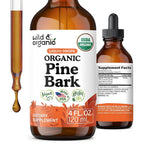 Wild & Organic Pine Bark Extract Drops Antioxidant Support - 4 fl oz