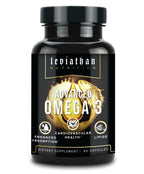 Leviathan Nutrition Omega 3 Fish Oil Capsules Heart & Brain Support