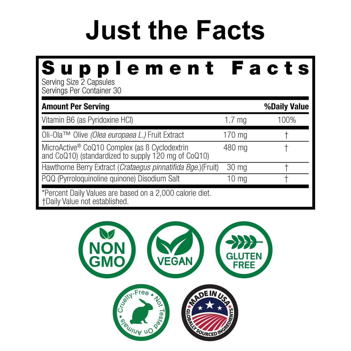 Nature's Answer CardiMax Heart Health - 60 Vegetarian Capsules - image 3
