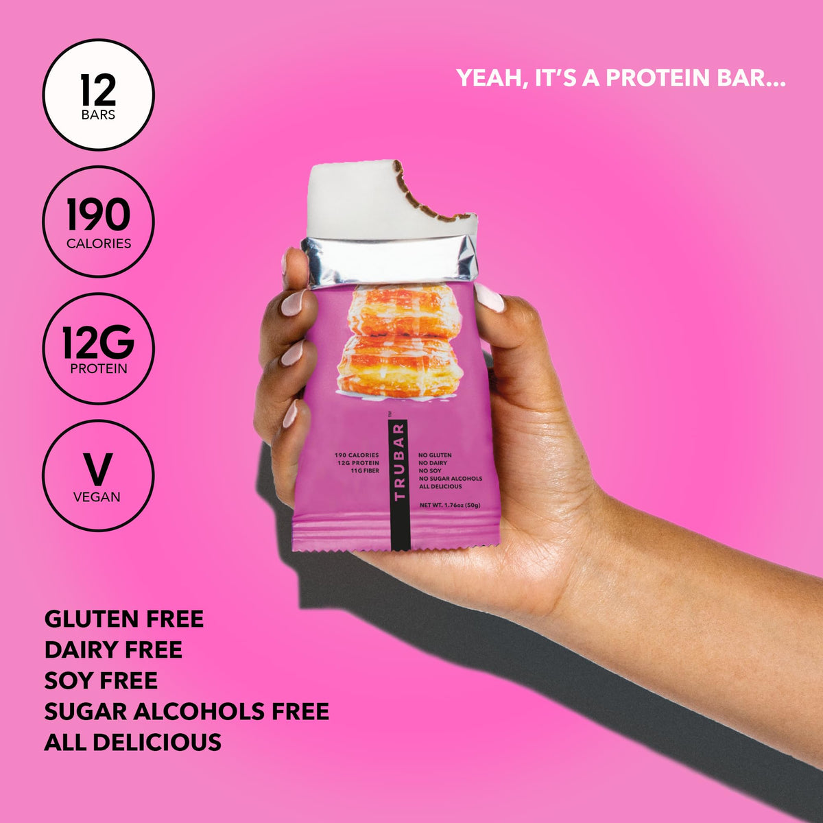 TRUBAR Vegan Protein Bar