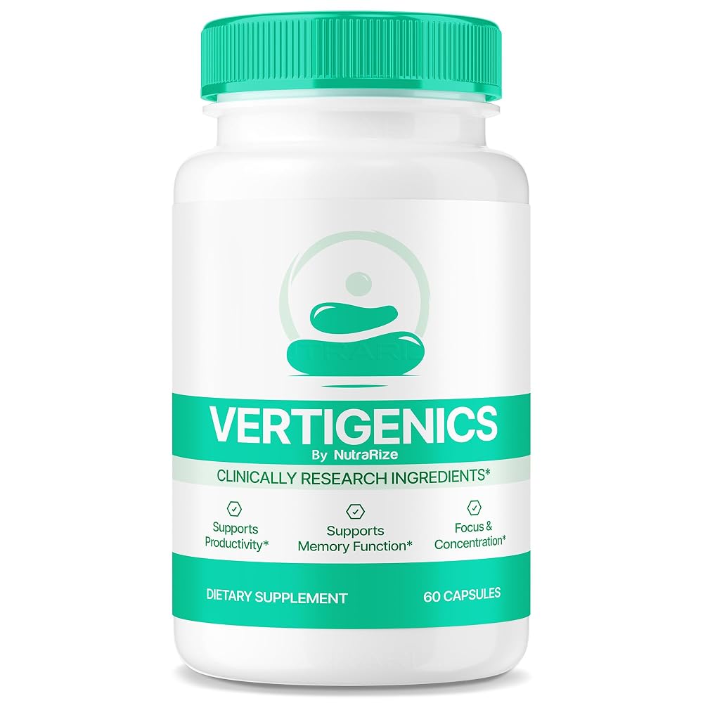 NutraRize Vertigenics Memory and Focus Support - 60 Capsules