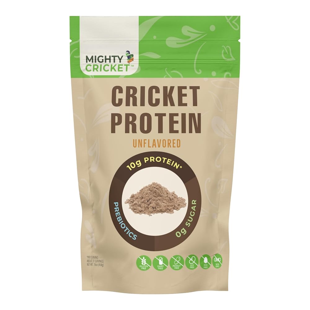 Mighty Cricket 100% Pure Cricket Protein Powder - 4 Ounce