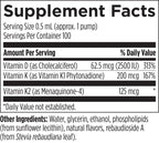 Designs for Health Liposomal D Supreme Vitamin D3 & K Liquid - 100 Servings - image 5