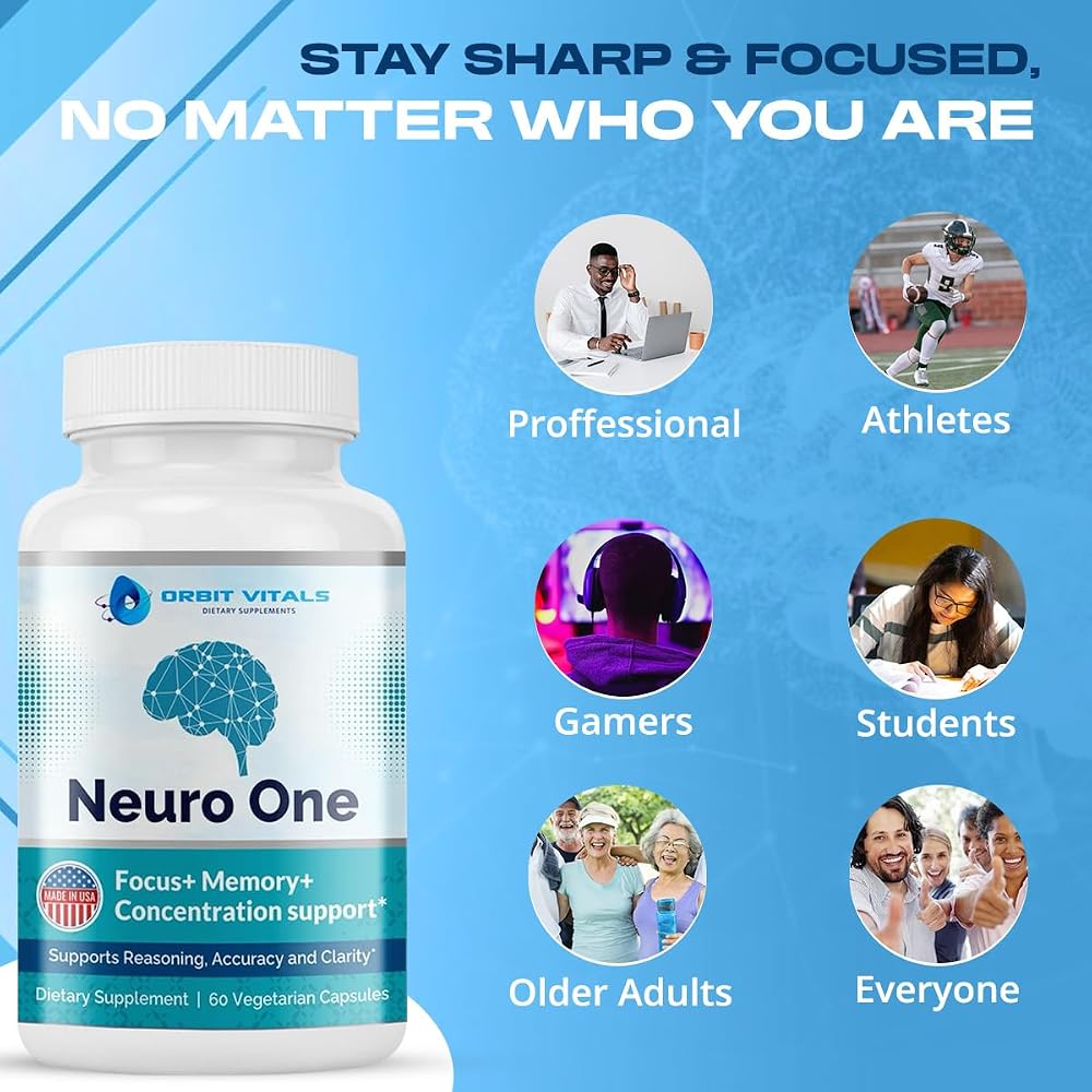Orbit Vitals Neuro Brain Support Supplement for Memory - 60 Capsules - image 5