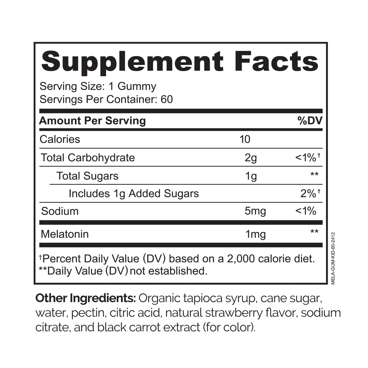 NATURELO Melatonin Gummies for Kids Sleep Support - 60 Gummies - image 3