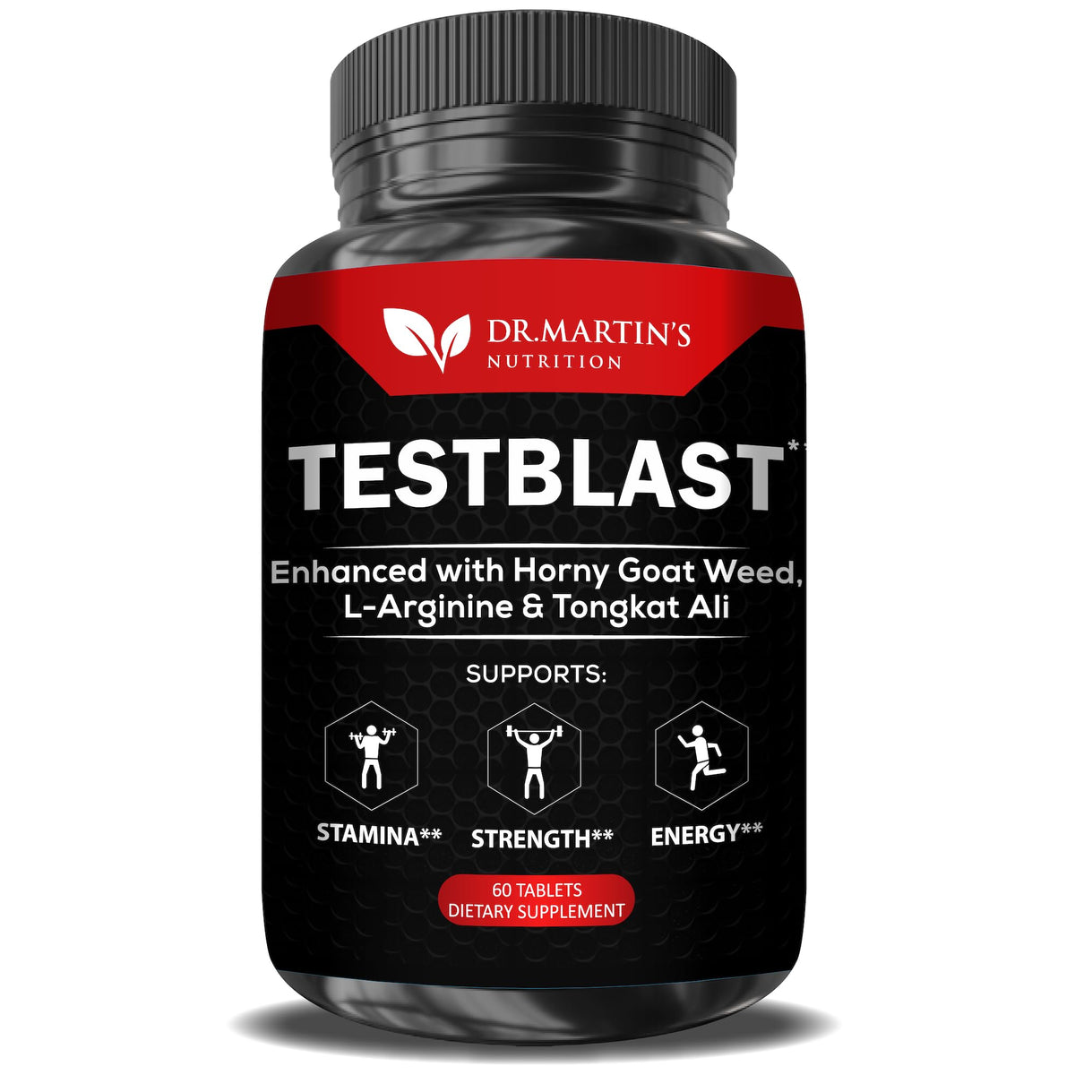 DR. MARTIN'S NUTRITION Extra Strength Testosterone Booster - 60 Capsules