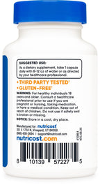 Nutricost PQQ (Pyrroloquinoline Quinone) Capsules 20mg - Veggie