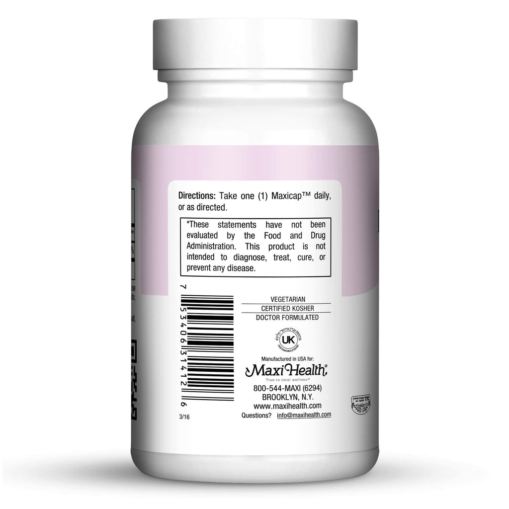 Maxi Health Hair, Skin & Nails Biotin 5000 mcg - 120 Capsules - image 3