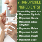 Peak Performance Magnesium Glycinate 7-Form Complex - 60 Capsules - image 7