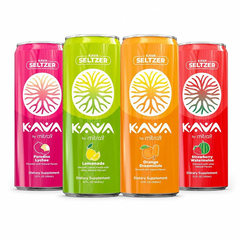 Mitra9 MITRA-9 Botanical Beverages - Kava Drink Flavor Variety Pack