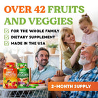 Simply Nature's Pledge -Packed with 42 Different Fruits & Vegetables