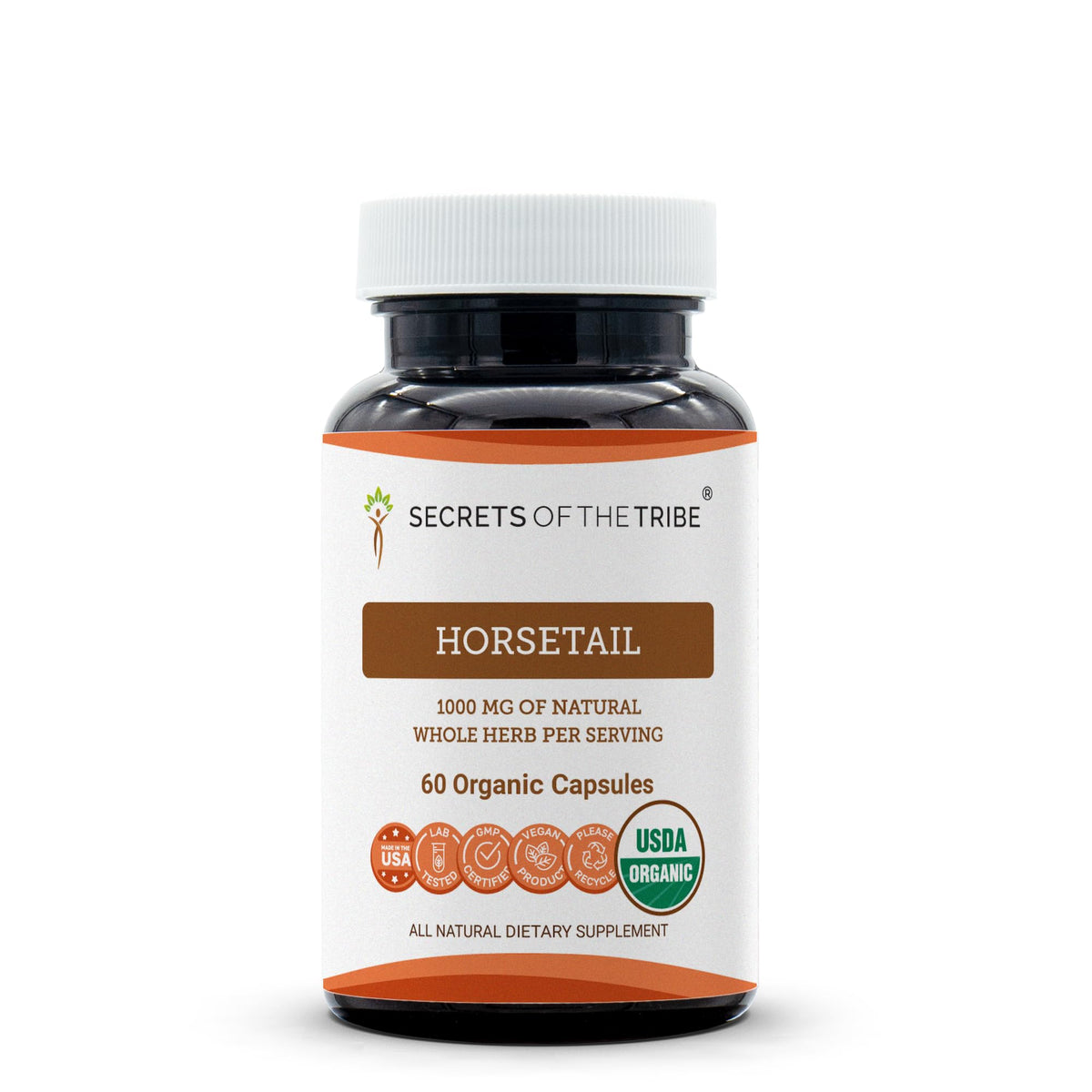 Secrets of the Tribe Horsetail USDA Organic